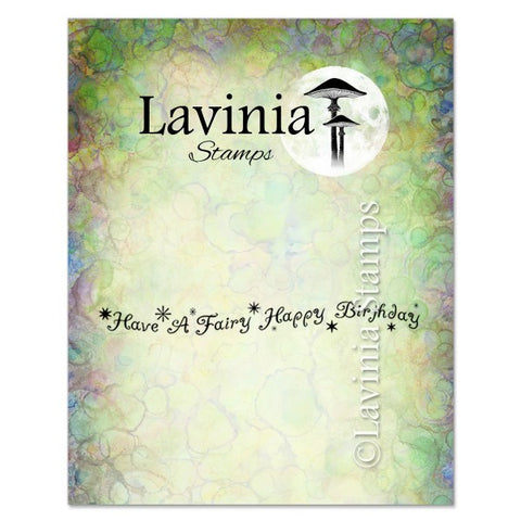 Lavinia Stamp - Fairy Happy Birthday Stamp