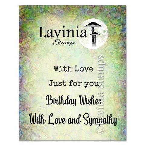 Lavinia Heartfelt verses stamp