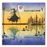 Lavinia Brave and loved stamp