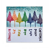 Lavinia - Snowy Fir Tree Small Stamp