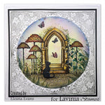 Lavinia - Wild Leaf Corner Stamp New!