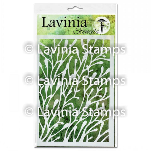 Lavinia - Stencil - Coral