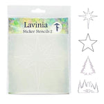 Lavinia Stamps Sticker Stencils 2