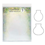 Lavinia - Sticker Stencils 8 Terrarium Collection.