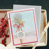 Spellbinders Flurry of Snowflakes 3D Embossing Folder from the Christmas Collection
