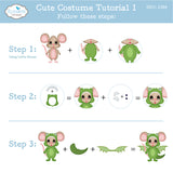 Elizabeth Craft Halloween Costumes Cute Die