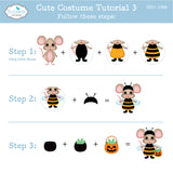 Elizabeth Craft Halloween Costumes Cute Die