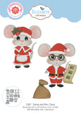 Elizabeth Craft Santa and Mrs. Claus Die