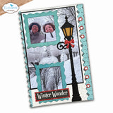 Elizabeth Craft Designs Die, Wavy Page & Lamppost
