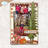 Elizabeth Craft Designs Die, Fall in the Forest