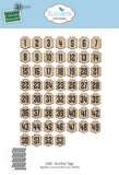Elizabeth Craft Designs Die, Number Tags