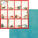 Elizabeth Craft 12X12 Printed Cardstock Pack, Comfy Cozy