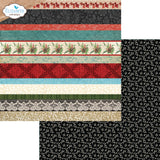 Elizabeth Craft 12X12 Printed Cardstock Pack, Comfy Cozy