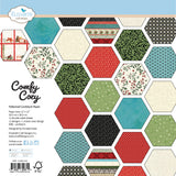 Elizabeth Craft 12X12 Printed Cardstock Pack, Comfy Cozy
