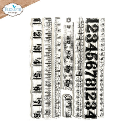 Elizabeth Craft Designs - Clear Stamp, Measurements