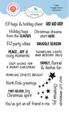Elizabeth Craft Snuggle Season Sentiments Stamp