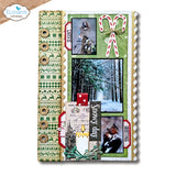 Elizabeth Craft Designs Clear Stamp, Seasonal Postage