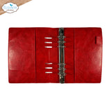 Elizabeth Craft Designs Memory Binder, Festive Red Embossed