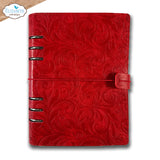 Elizabeth Craft Designs Memory Binder, Festive Red Embossed