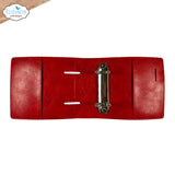 Elizabeth Craft Memory Binder Square Page, Festive Red Embossed