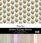 Paper Rose Easter Village Basics 12 x 12 Paper Collection