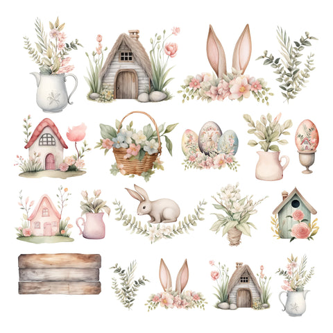 Simply Stated - All Ears For Easter Ephemera