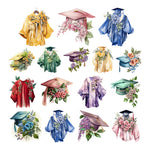 Simply Stated-Colorful Commencement Ephemera