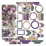 Simply Stated - Purple Florals Essentials Ephemera