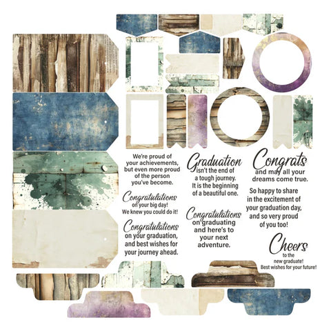 Simply Stated-Colorful Commencement Essentials Ephemera