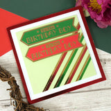 HUNKYDORY CRAFTS Foiled Edge Card Blanks & Envelopes Megabuy - Brights Edition