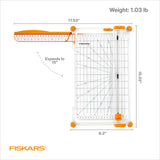 Fiskars Trimmer, 12" Deluxe SureCut (Office)
