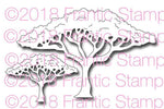 Frantic Stamper Precision Die - Savannah Trees