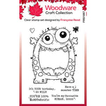 Woodware Clear Singles Huge Monster 4 in x 6 in Stamp Set