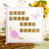 HUNKYDORY CRAFTS - Simply Letters & Numbers