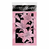 HUNKYDORY CRAFTS For The Love Of Stamps -Luscious Lilies