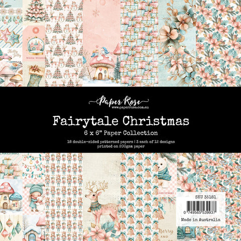 Paper Rose Fairytale Christmas 6x6 Paper Collection