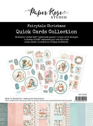 Paper Rose Fairytale Christmas Quick Card Collection