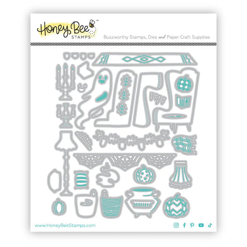 Honey Bee Lovely Layers: Fireplace Falloween Add-On - Honey Cuts