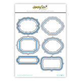 Honey Bee Festive Frames - Honey Cuts - Stand-Alone Dies