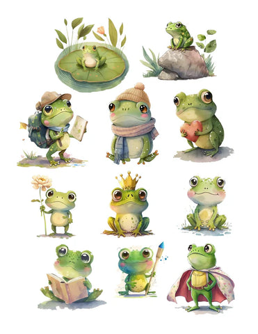 Simply Stated- A Frogs Life Ephemera