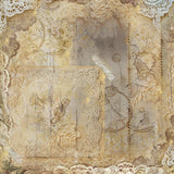 Crafter's Companion Sara Signature Antique Lace - 12" x 12" Paper Pad