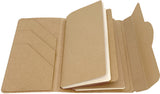 Graphic 45 Travel Album with Inserts, Waterfall Folder & Journaling Notebooks - Kraft