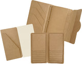 Graphic 45 Travel Album with Inserts, Waterfall Folder & Journaling Notebooks - Kraft