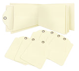 Graphic 45 Rectangle Policy Envelope Album, Ivory
