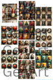 GenArt Album Collage Noël en collage pour cartes volume 1