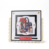 Katy Sue Die Cut Decoupage – Scarlet Chic (pack of 3)