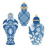 Honey Bee Stamps - Ginger Jar Details - 6"x6" Coordinating Stencils