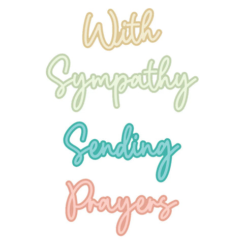Honey Bee Stamps Great Greetings: Sympathy - Stand Alone Honey Cuts