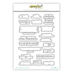 Honey Bee Stamps -Saddle Up - Coordinating Honey Cuts
