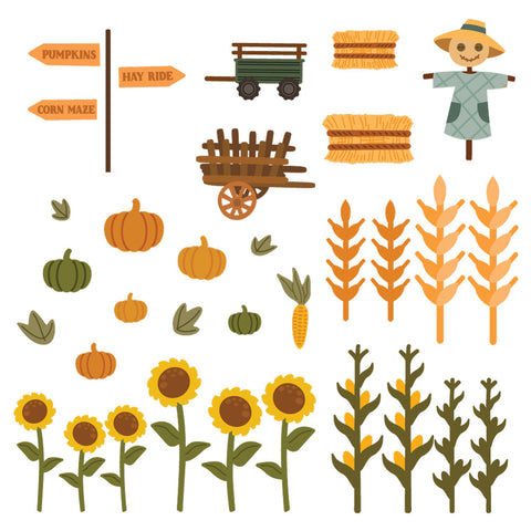 honey bee  Honey Cuts Die, Farmhouse Fields Pumpkin Patch Add-On